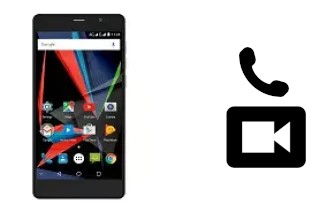 Making video calls with an Archos 55 Diamond Selfie Lite