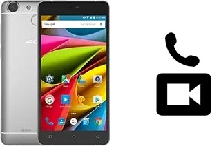 Making video calls with an Archos 55b Cobalt