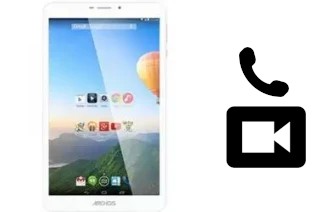 Making video calls with an Archos 80b Xenon