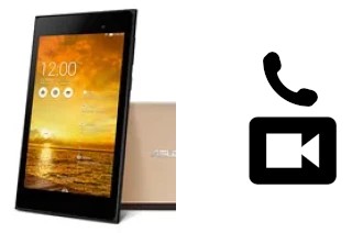 Making video calls with an Asus Memo Pad 7 ME572C