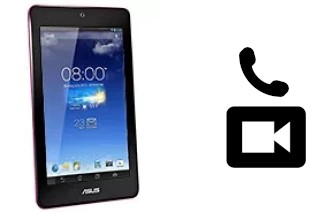 Making video calls with an Asus Memo Pad HD7 8 GB