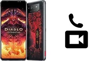 Making video calls with an Asus ROG Phone 6 Diablo Immortal Edition