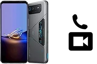 Making video calls with an Asus ROG Phone 6D Ultimate