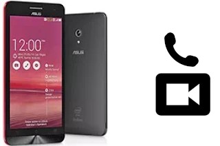 Making video calls with an Asus Zenfone 4 A450CG (2014)