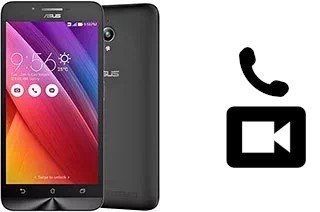 Making video calls with an Asus Zenfone Go ZC500TG