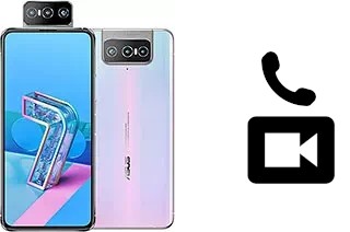 Making video calls with an Asus Zenfone 7 ZS670KS