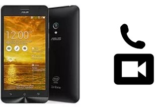 Making video calls with an Asus Zenfone 5 Lite A502CG (2014)