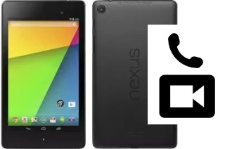 Making video calls with an Asus Google Nexus 7 (2013)