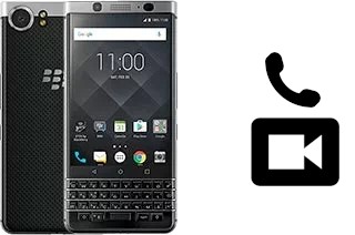 Making video calls with a BlackBerry KEYone