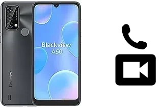 Making video calls with a Blackview A50