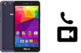 Making video calls with a BLU Life XL