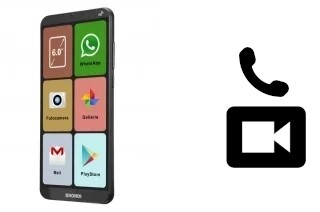 Making video calls with a Brondi AMICO SMARTPHONE XL NERO