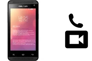 Making video calls with a Celkon A402