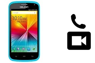 Making video calls with a Celkon A407