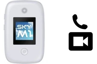 Making video calls with a Cloud Mobile Sky M1