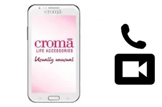 Making video calls with a Croma CRCB2094