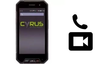 Making video calls with a Cyrus CS27