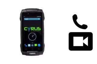 Making video calls with a Cyrus CS30