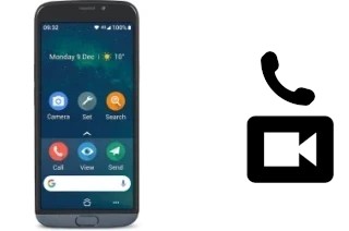 Making video calls with a Doro 8050 Plus