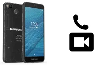 Making video calls with a Fairphone 3