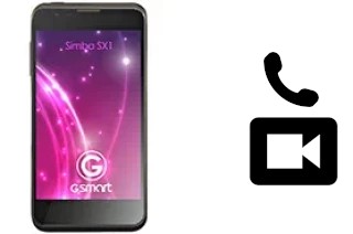 Making video calls with a Gigabyte GSmart Simba SX1