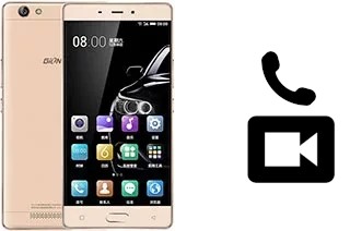 Making video calls with a Gionee Marathon M5 enjoy