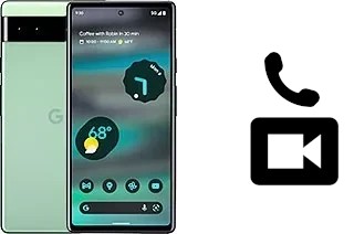 Making video calls with a Google Pixel 6a
