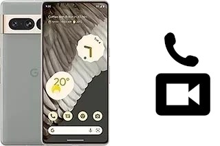 Making video calls with a Google Pixel 7 Pro