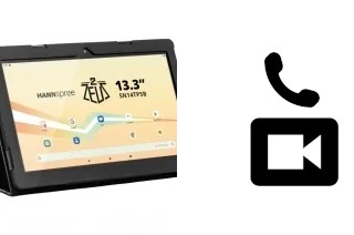 Making video calls with a HANNspree Pad 13.3 Zeus 2