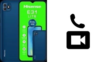 Making video calls with a HiSense E31 LITE