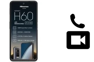 Making video calls with a HiSense H60 Zoom