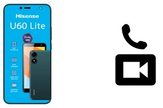 Making video calls with a HiSense U60 Lite