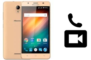 Making video calls with a HiSense U989 Pro