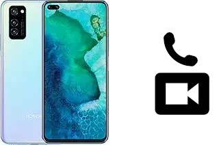 Making video calls with a Honor V30