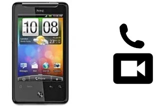 Making video calls with a HTC Aria