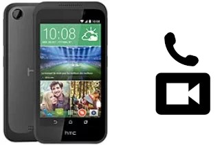 Making video calls with a HTC Desire 320