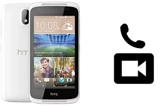 Making video calls with a HTC Desire 326G dual sim