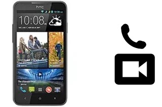 Making video calls with a HTC Desire 516