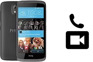 Making video calls with a HTC Desire 526