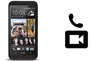 Making video calls with a HTC Desire 601 dual sim