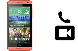 Making video calls with a HTC Desire 610