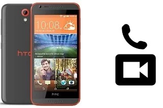 Making video calls with a HTC Desire 620G