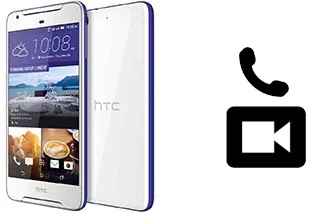 Making video calls with a HTC Desire 628