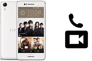 Making video calls with a HTC Desire 728 dual sim