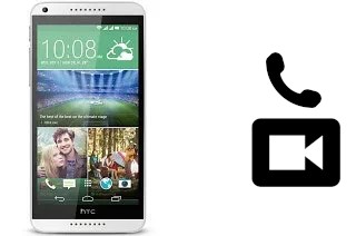 Making video calls with a HTC Desire 816 dual sim