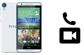 Making video calls with a HTC Desire 820