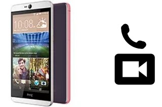 Making video calls with a HTC Desire 826 dual sim