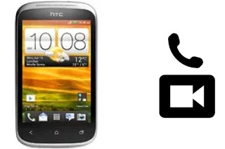 Making video calls with a HTC Desire C