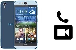 Making video calls with a HTC Desire Eye