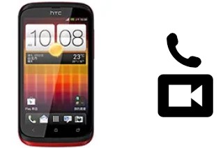 Making video calls with a HTC Desire Q